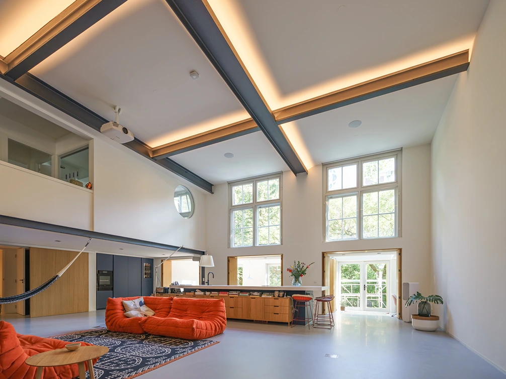 Luxe superloft verbouwing in hartje amsterdam